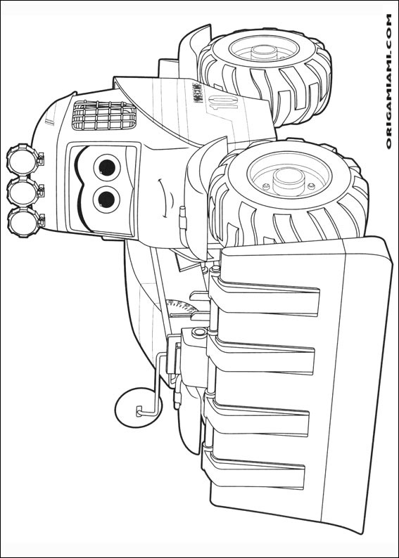 Planes coloring page (5)