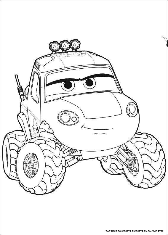 Planes coloring page (9)