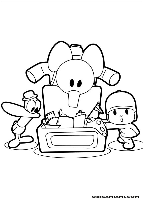 Pocoyo coloring page (12)