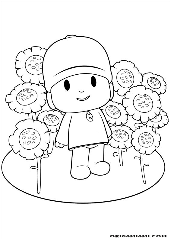 Pocoyo coloring page (13)