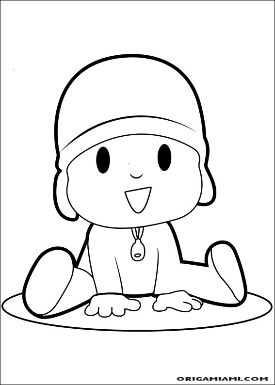 Pocoyo coloring page (14)