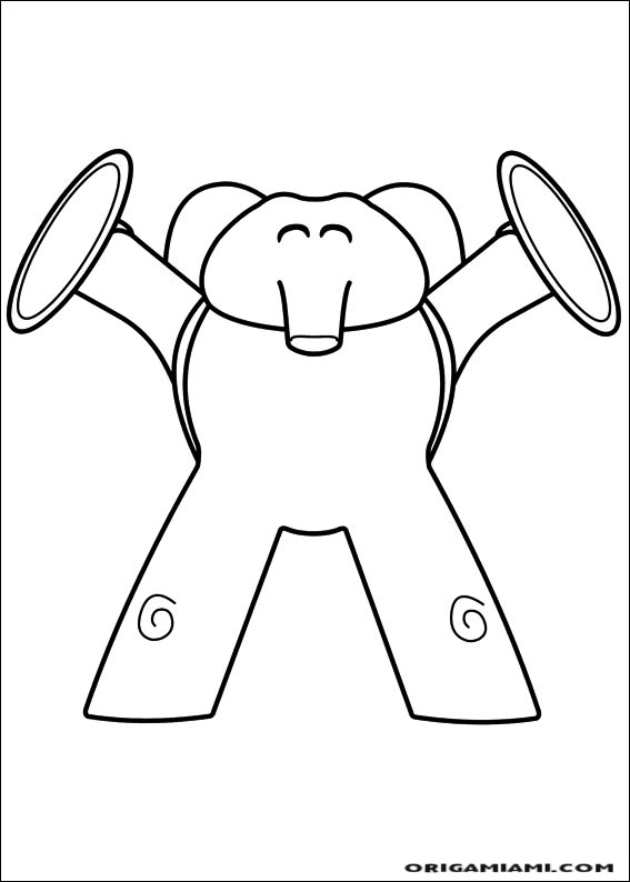 Pocoyo coloring page (15)