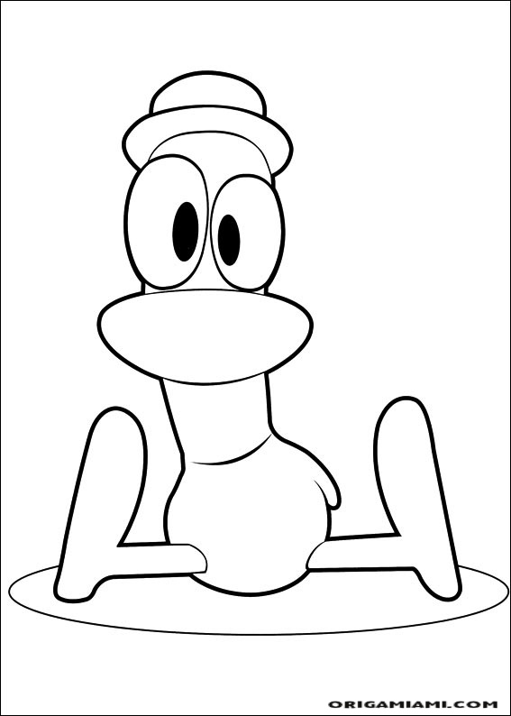 Pocoyo coloring page (2)