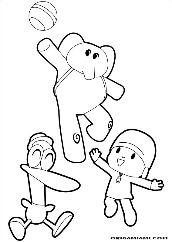 Pocoyo coloring page (24)