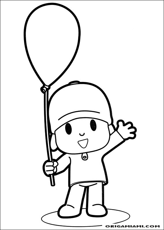 Pocoyo coloring page (25)