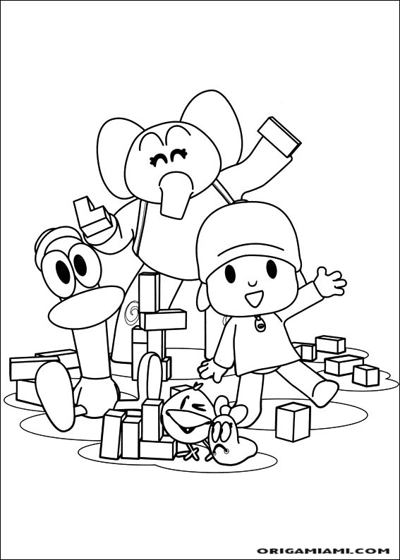 Pocoyo coloring page (27)