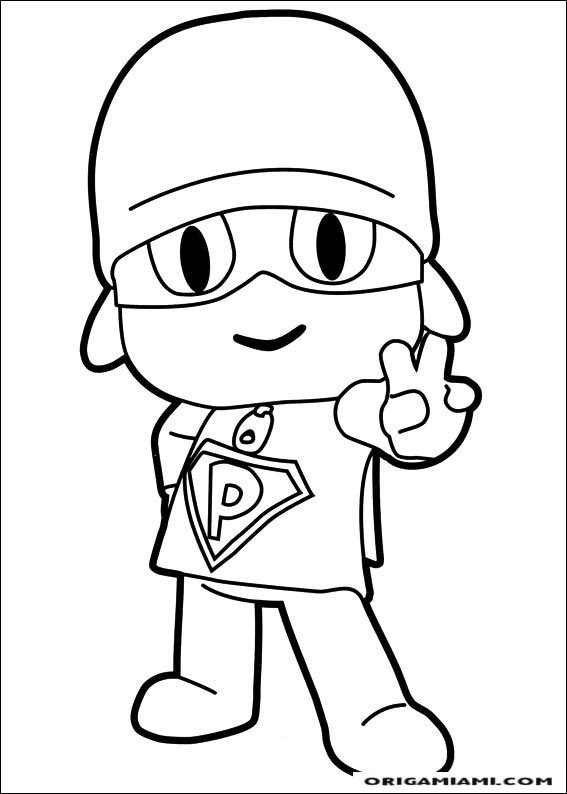 Pocoyo coloring page (28)