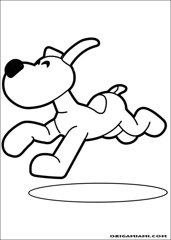 Pocoyo coloring page (3)