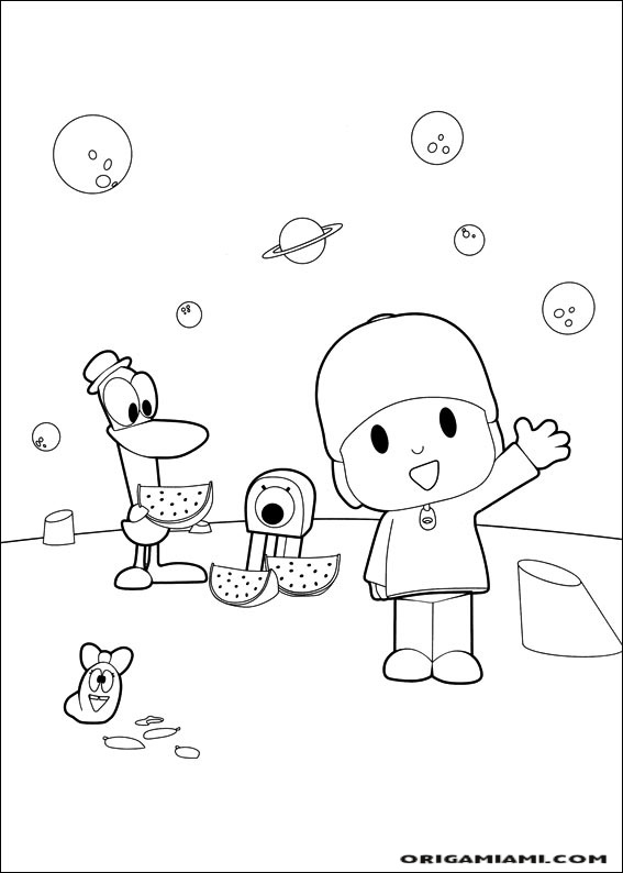 Pocoyo coloring page (30)