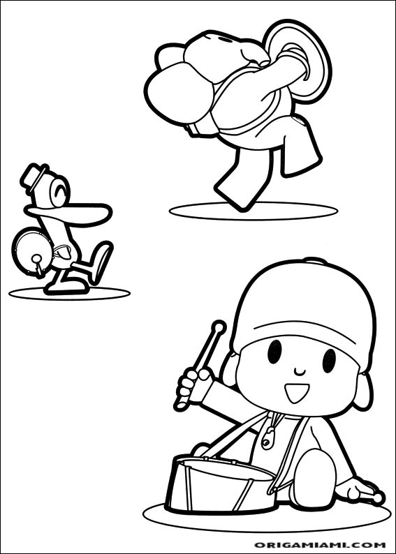 Pocoyo coloring page (33)