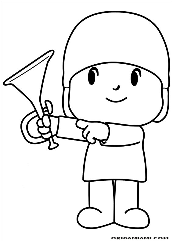 Pocoyo coloring page (34)