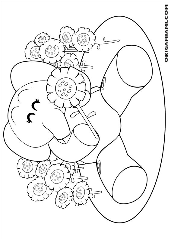 Pocoyo coloring page (36)