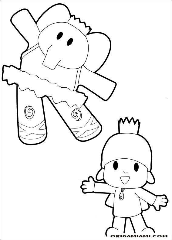 Pocoyo coloring page (37)