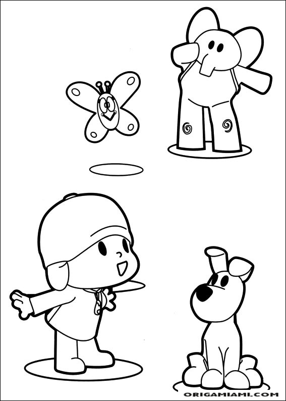 Pocoyo coloring page (38)