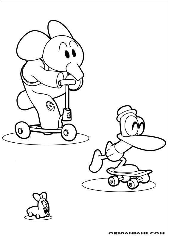 Pocoyo coloring page (39)