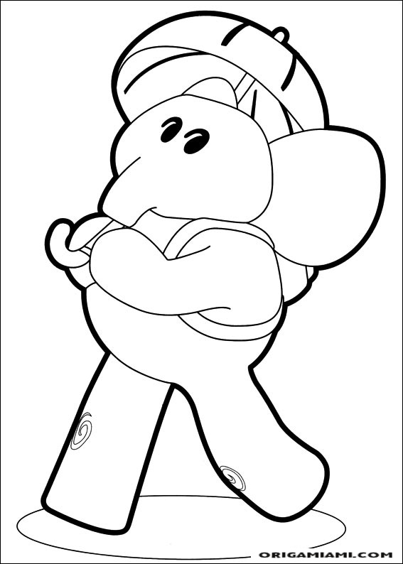 Pocoyo coloring page (40)