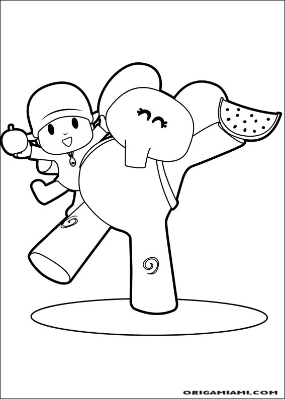 Pocoyo coloring page (41)