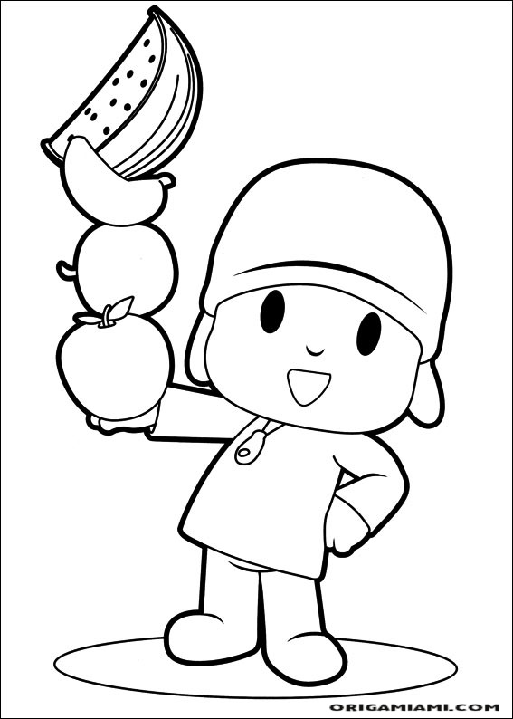 Pocoyo coloring page (42)