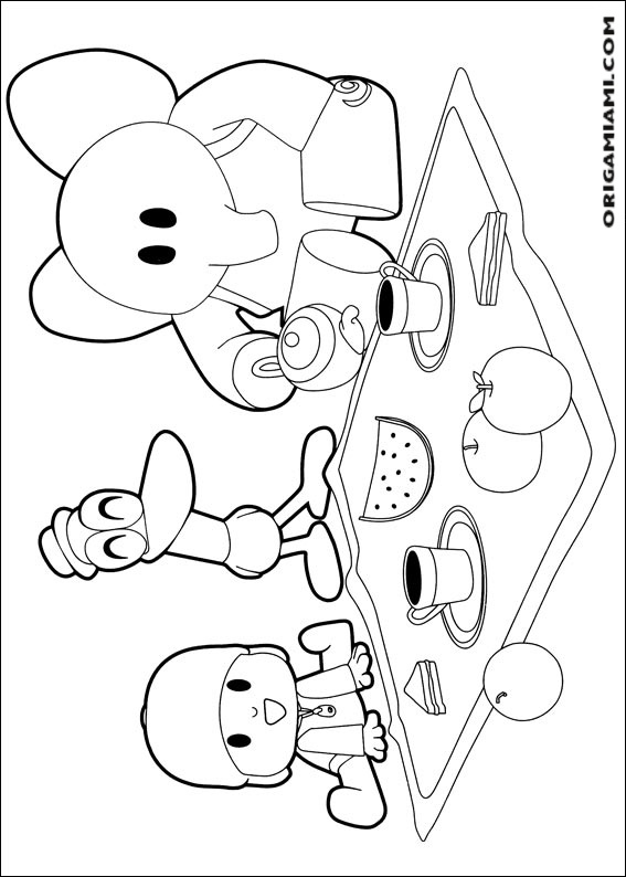 Pocoyo coloring page (43)