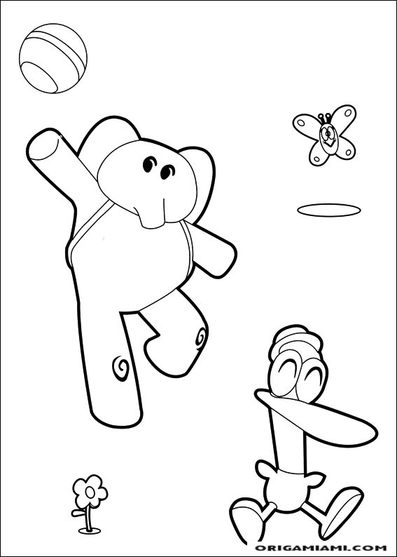 Pocoyo coloring page (44)