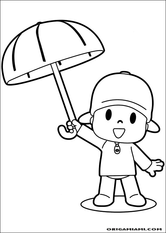 Pocoyo coloring page (9)