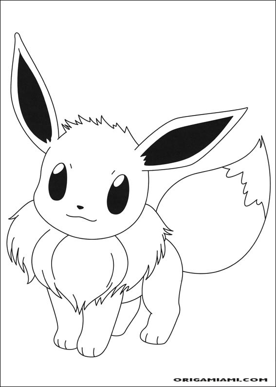 Pokémon coloring page (1)