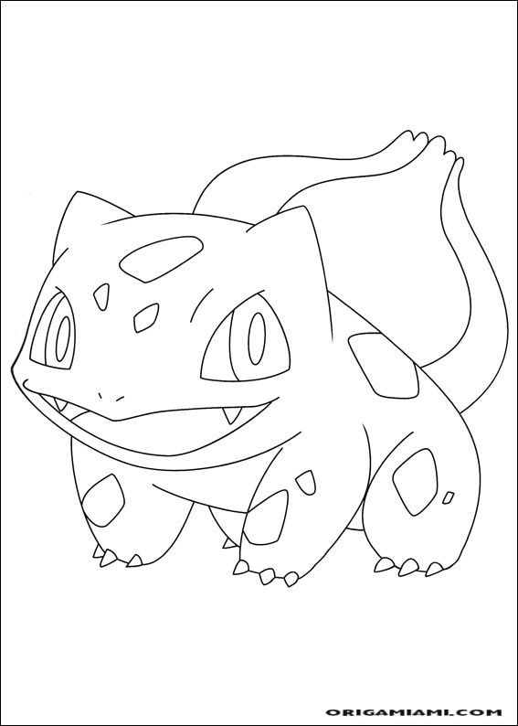 Pokémon coloring page (10)