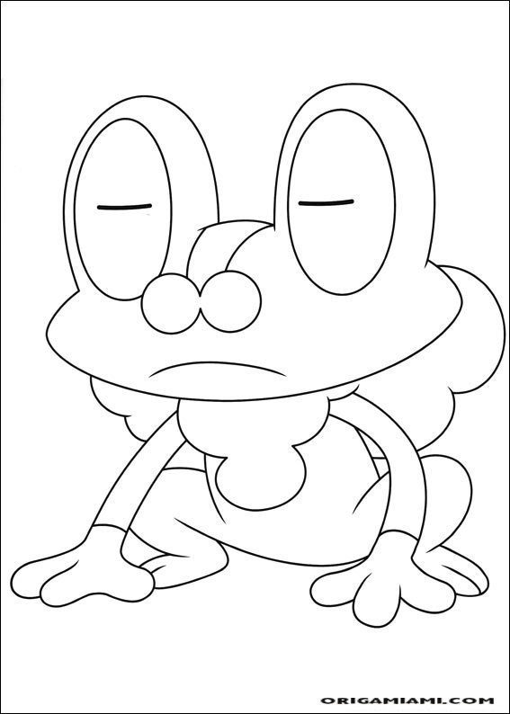 Pokémon coloring page (2)