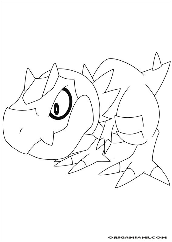 Pokémon coloring page (25)