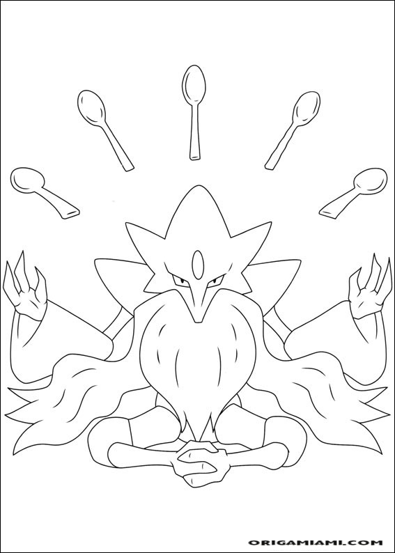 Pokémon coloring page (28)