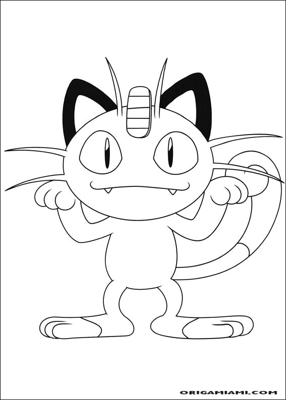 Pokémon coloring page (3)