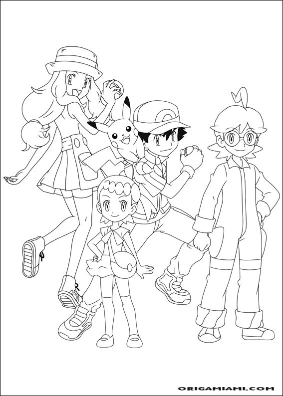 Pokémon coloring page (30)