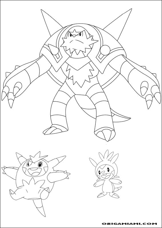 Pokémon coloring page (32)