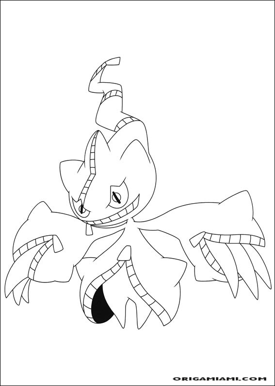 Pokémon coloring page (38)