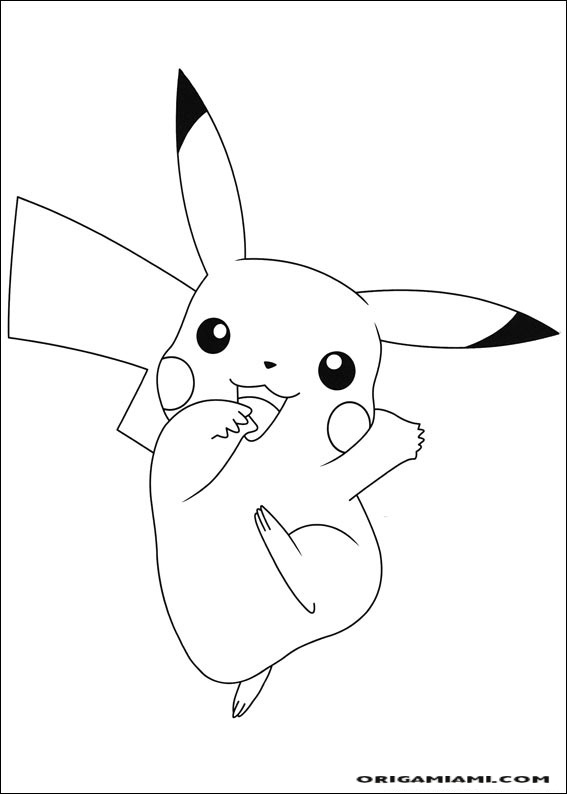 Pokémon coloring page (4)