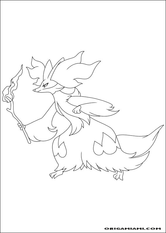 Pokémon coloring page (44)