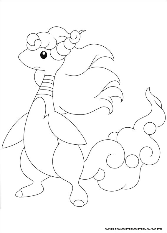 Pokémon coloring page (50)