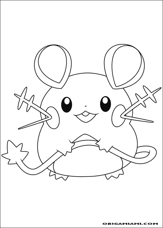 Pokémon coloring page (68)