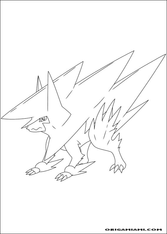 Pokémon coloring page (70)