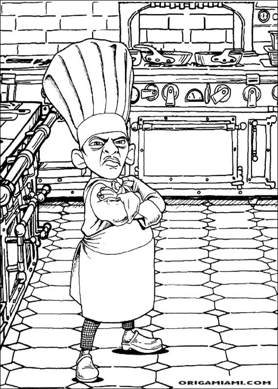 Ratatouille coloring page (21)