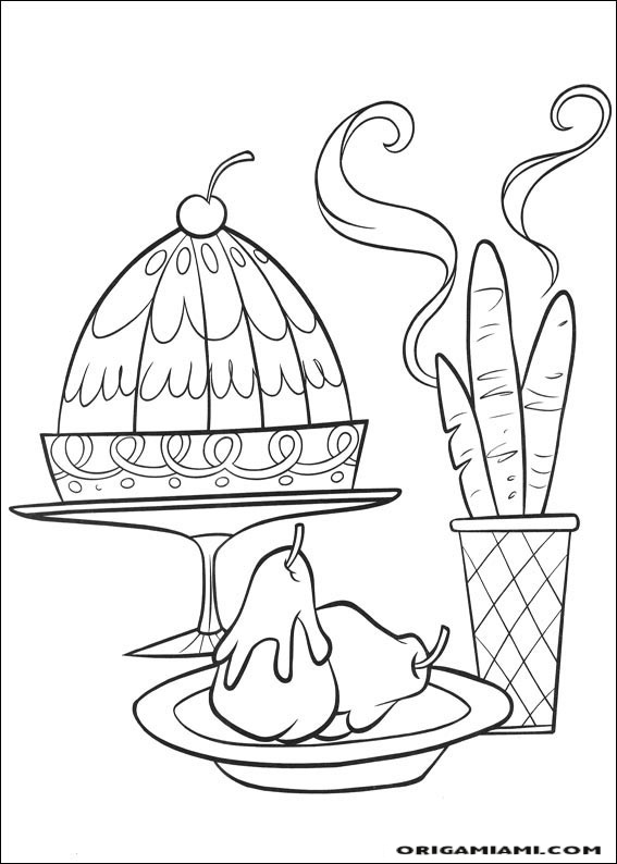 Ratatouille coloring page (31)