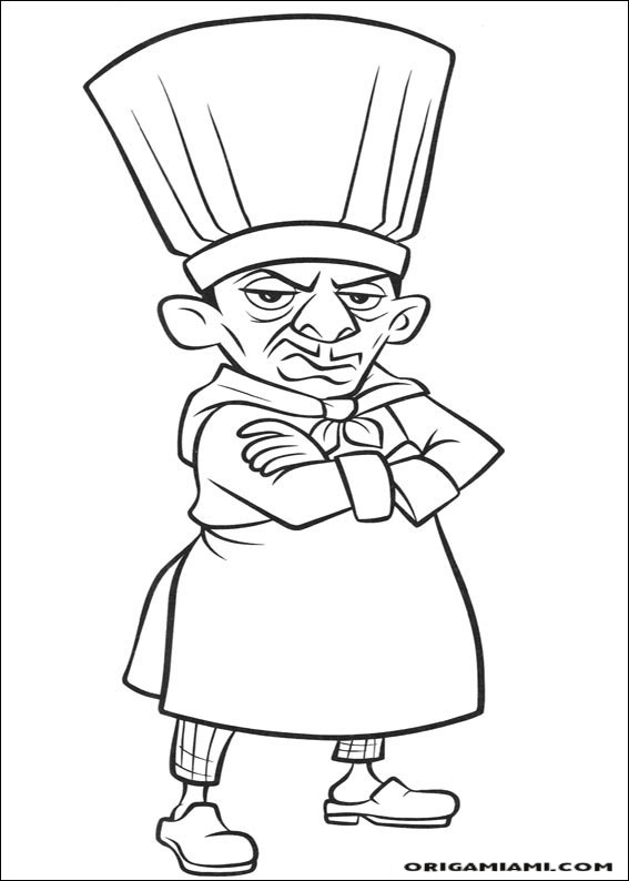 Ratatouille coloring page (33)