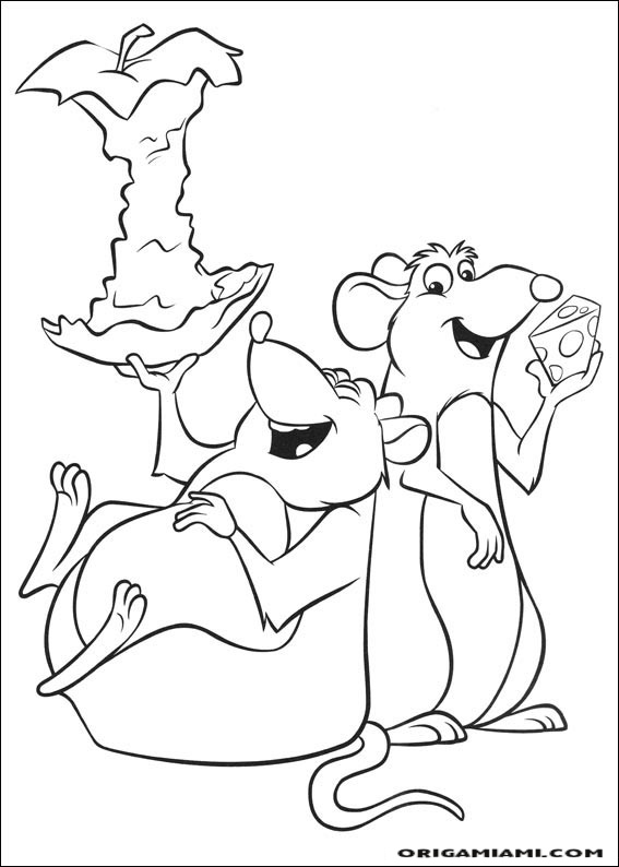 Ratatouille coloring page (34)