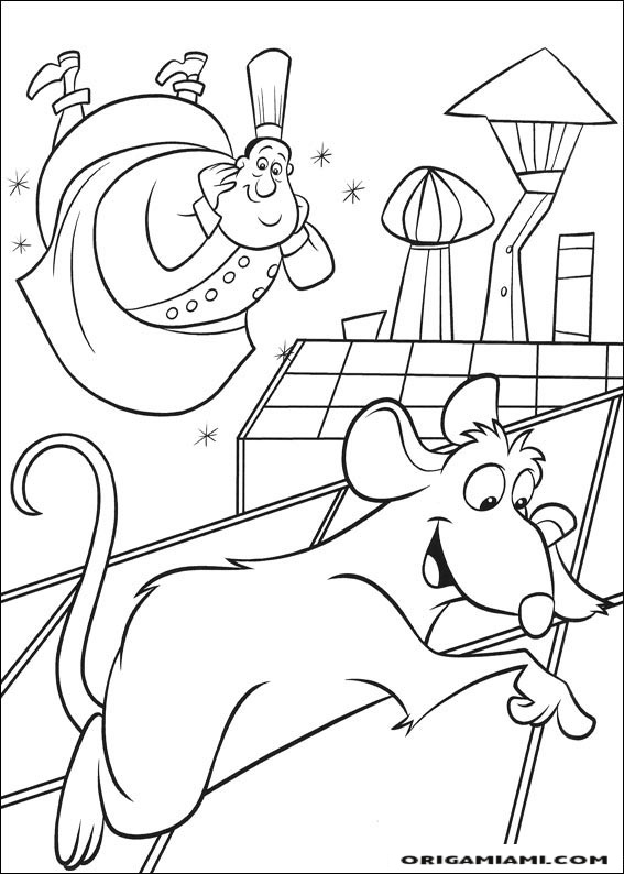 Ratatouille coloring page (41)