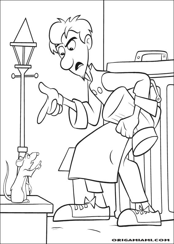 Ratatouille coloring page (43)