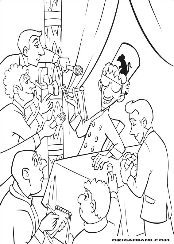 Ratatouille coloring page (44)