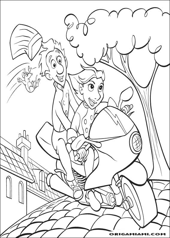 Ratatouille coloring page (46)