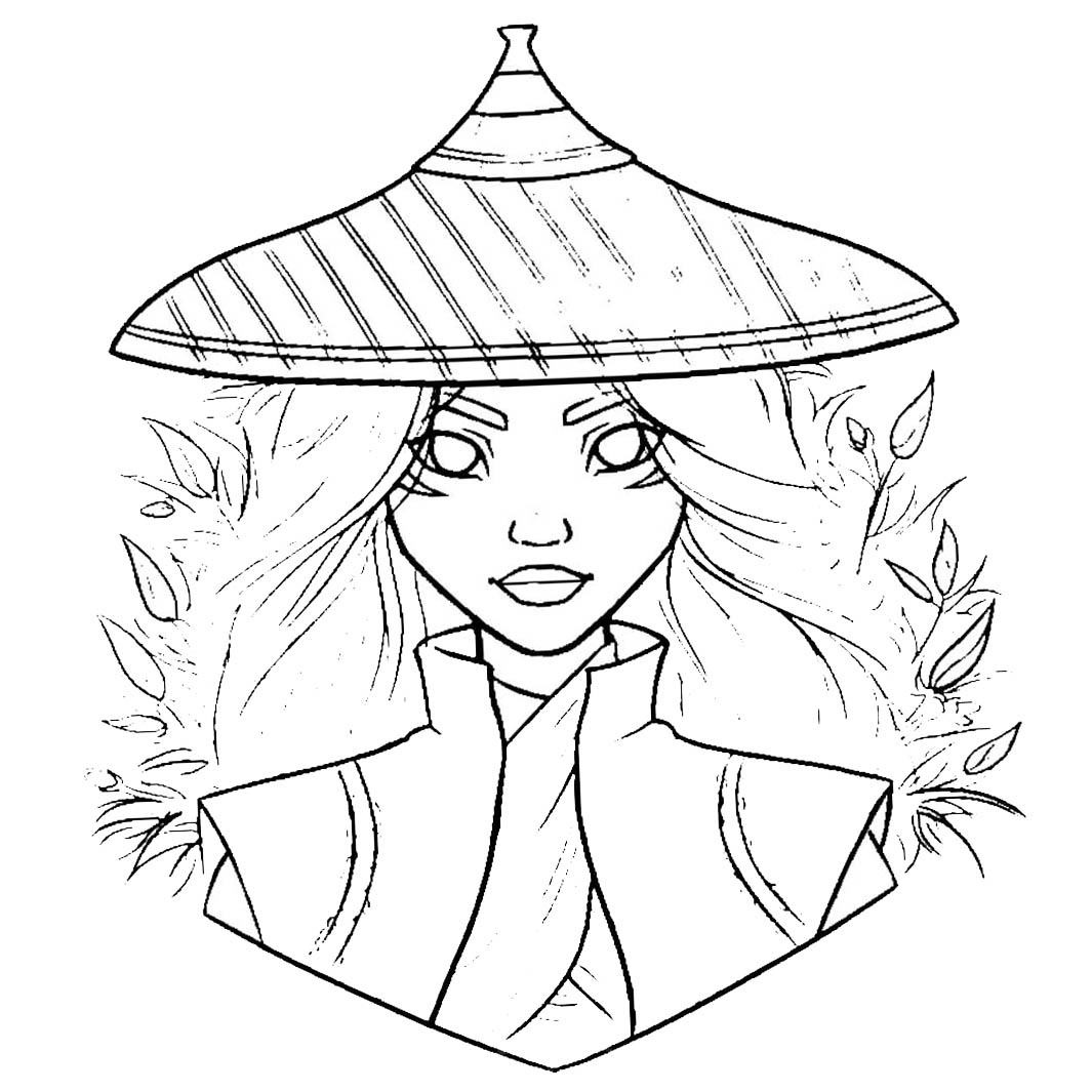 Raya and the last Dragon coloring page (11)