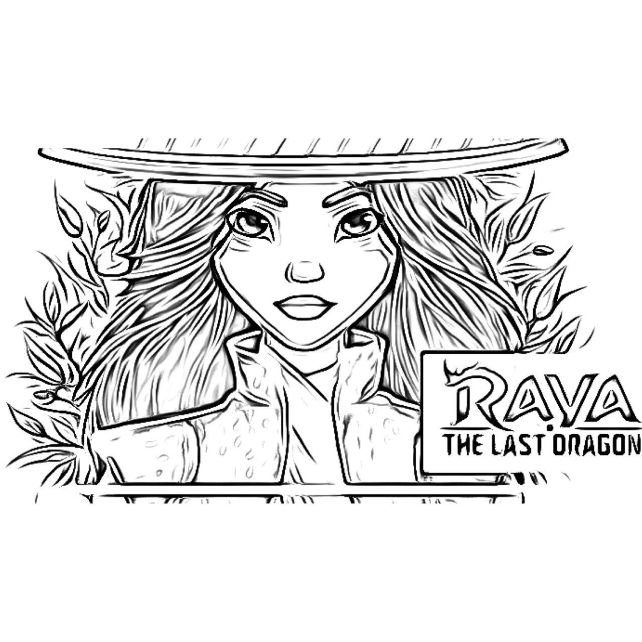 Raya and the last Dragon coloring page (14)