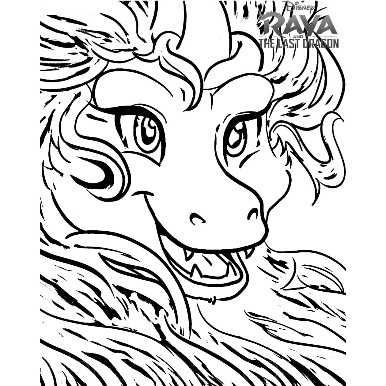 Raya and the last Dragon coloring page (24)